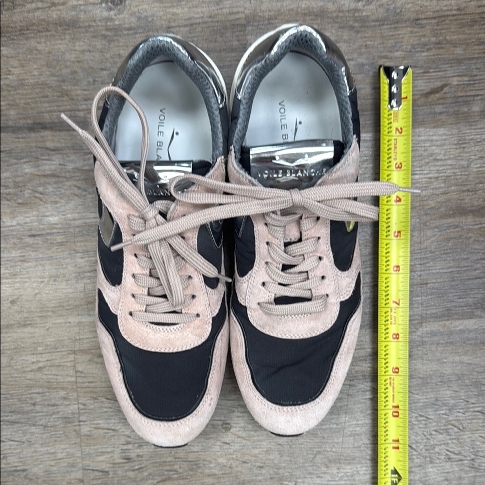 Voile Blanche Women's Black and Pink Sneakers